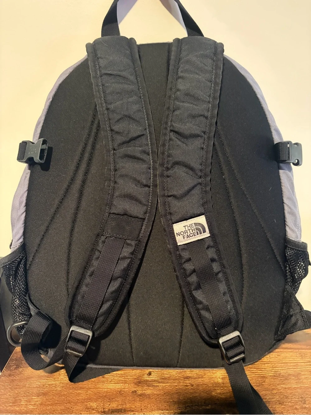 The North Face Isabella Light Blue and Gray Backpack